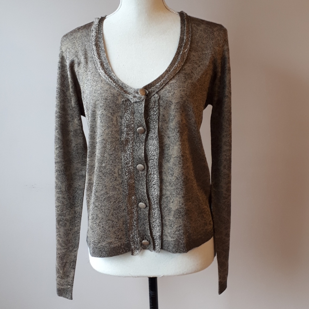 Carla B metallic cardigan